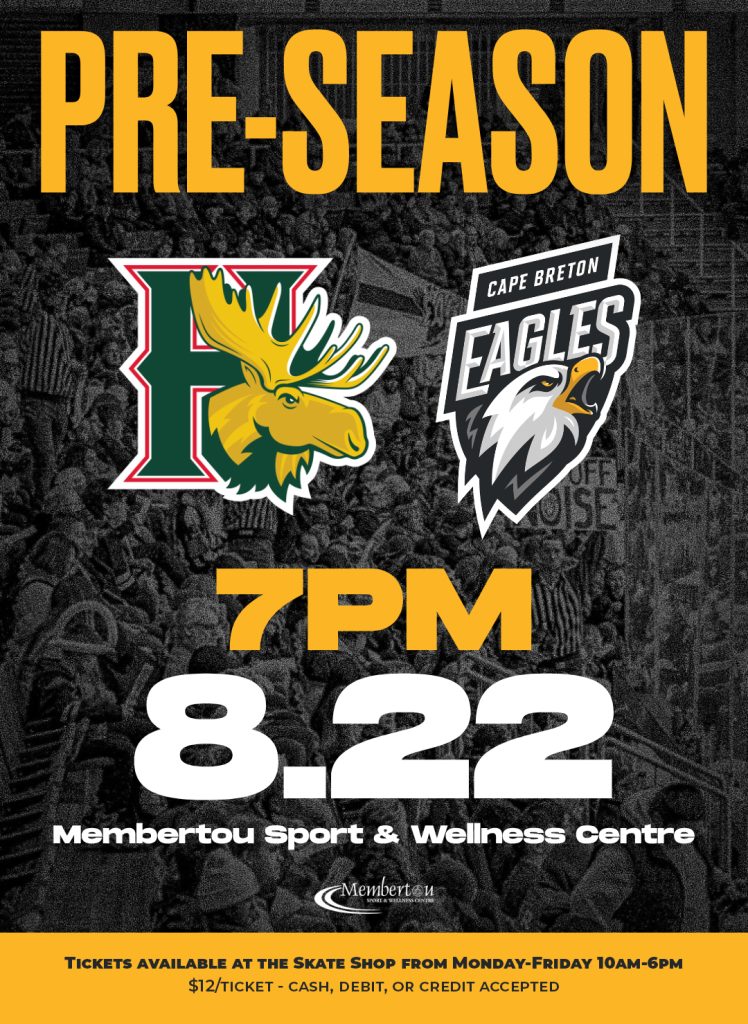 Pre-Season Game - Cape Breton Eagles VS Halifax Mooseheads.